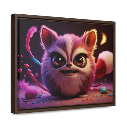 Cosmic Candy Critter - Gallery Canvas Wraps, Horizontal Frame