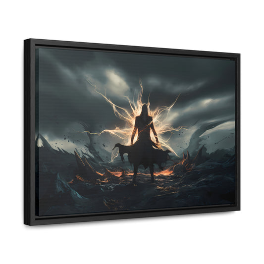 Eclipse of the Dark Conqueror - Gallery Canvas Wraps, Horizontal Frame