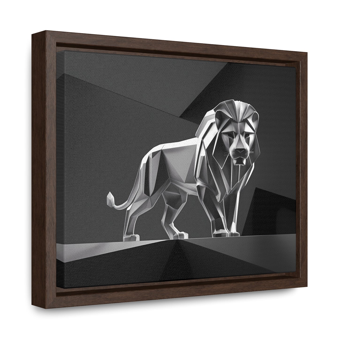 Majestic Steel Sentinel - Gallery Canvas Wraps, Horizontal Frame