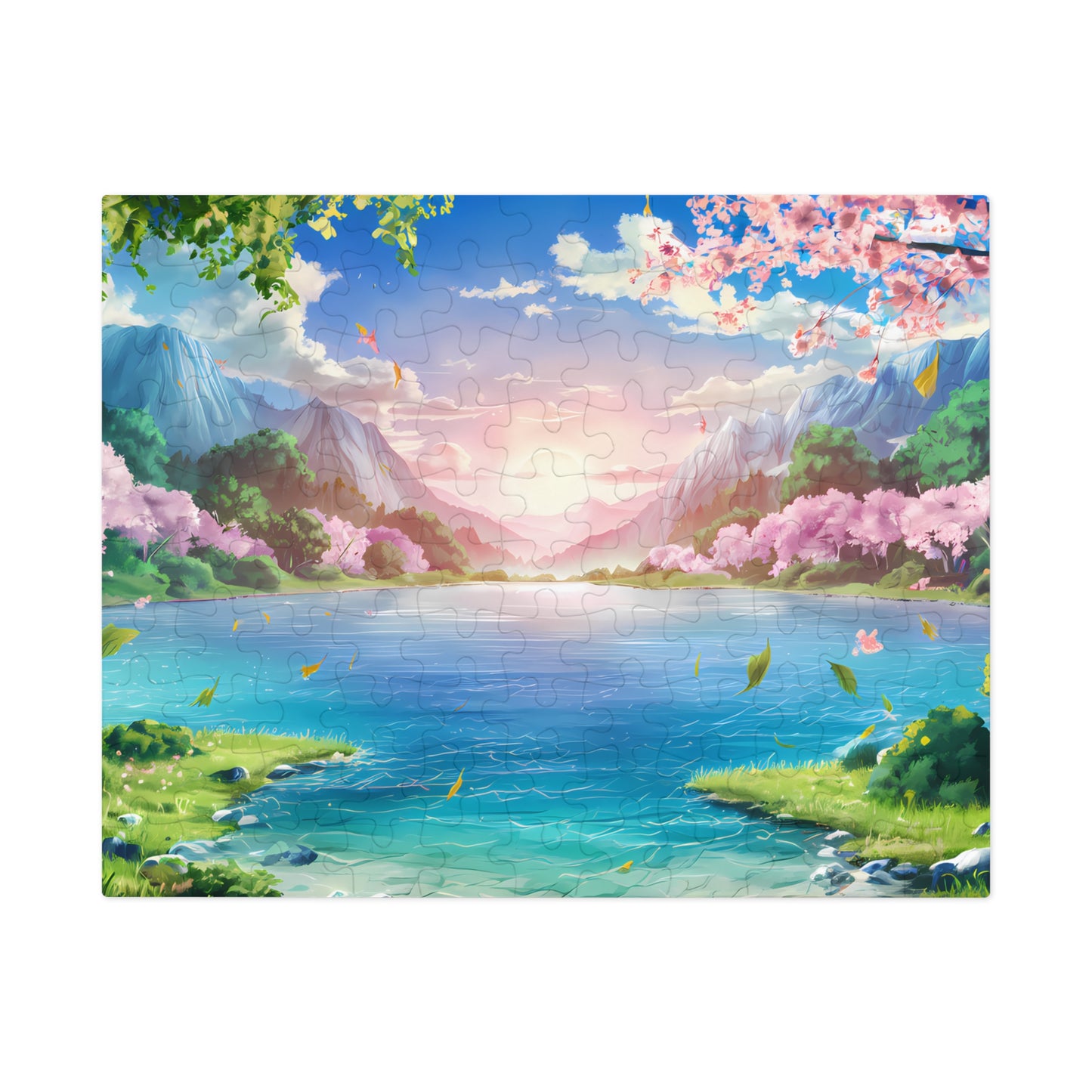 Serenity in Bloom - Jigsaw Puzzle (30, 110, 252, 500,1000-Piece)