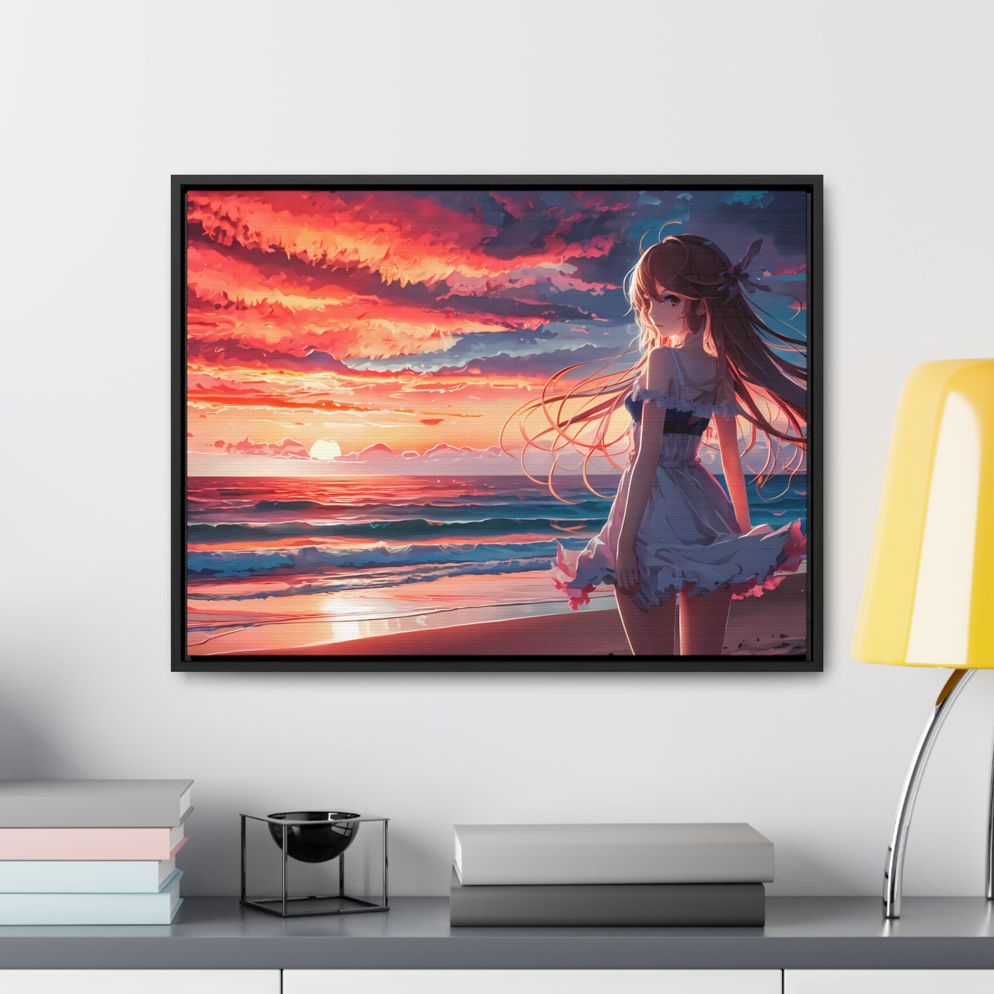 Sunset Reverie - Gallery Canvas Wraps, Horizontal Frame