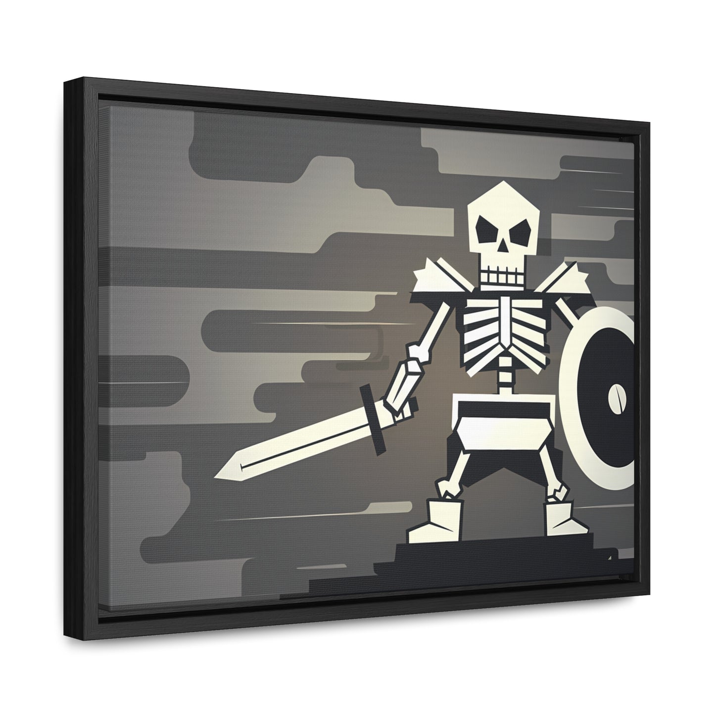 The Undead Sentinel - Gallery Canvas Wraps, Horizontal Frame