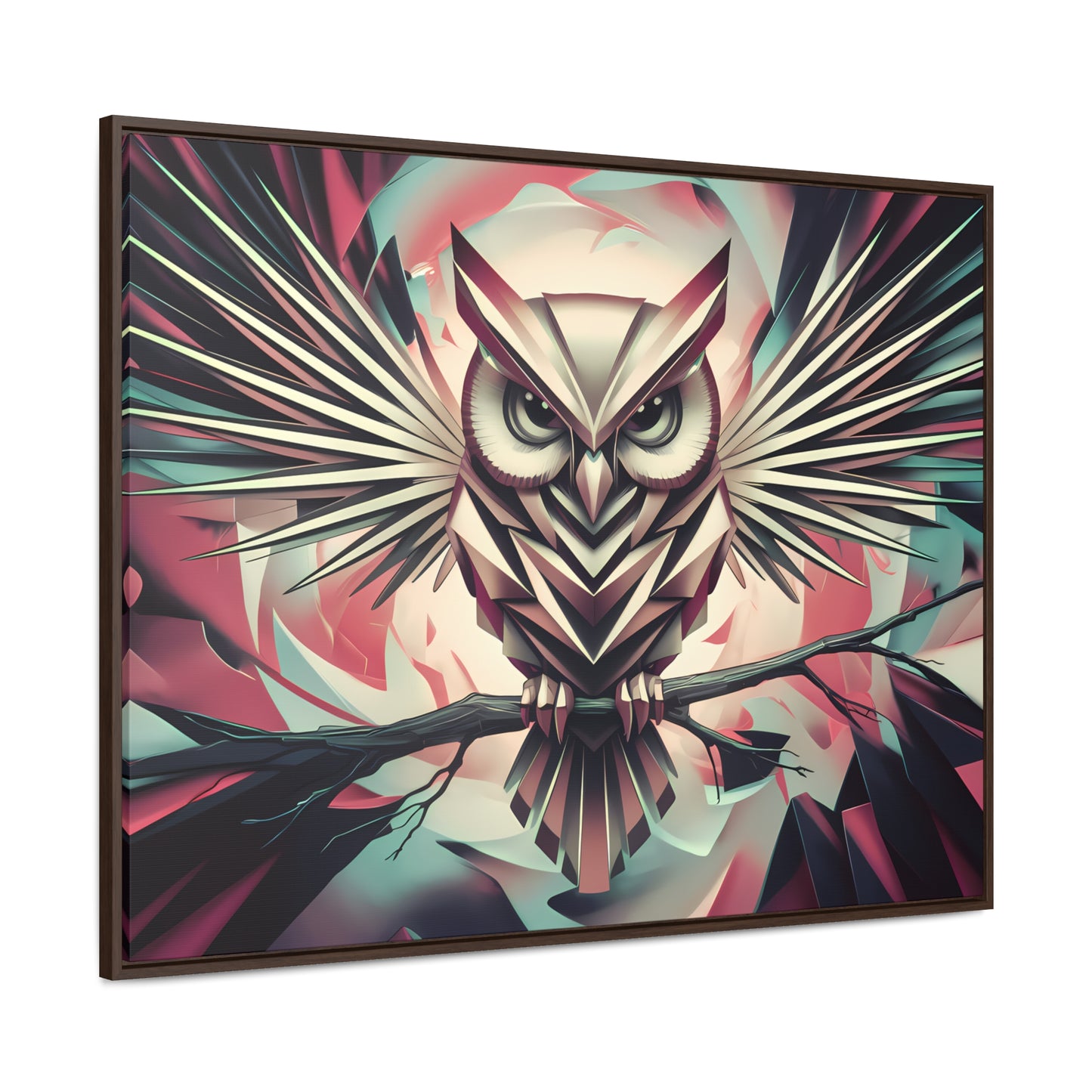 "Mechanical Wisdom" - Gallery Canvas Wraps, Horizontal Frame