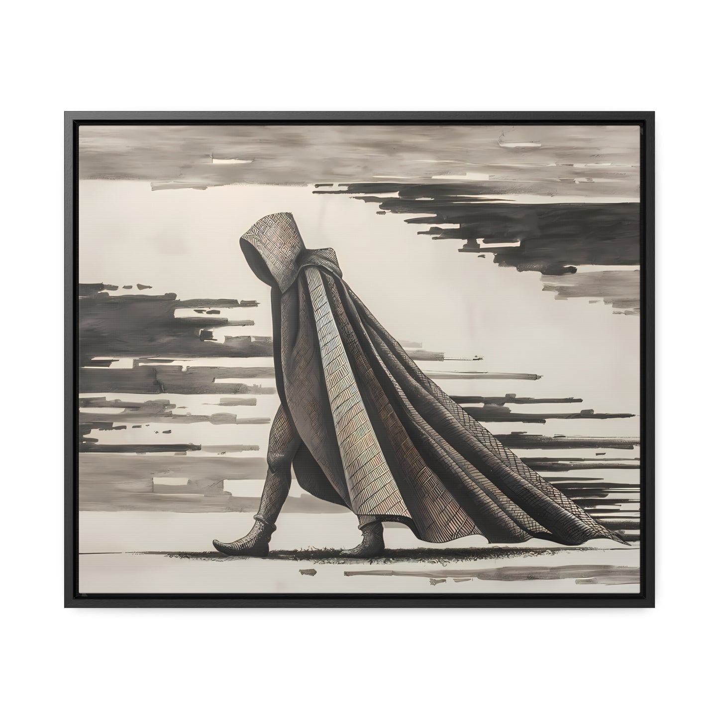 Wanderer of Shadows - Gallery Canvas Wraps, Horizontal Frame