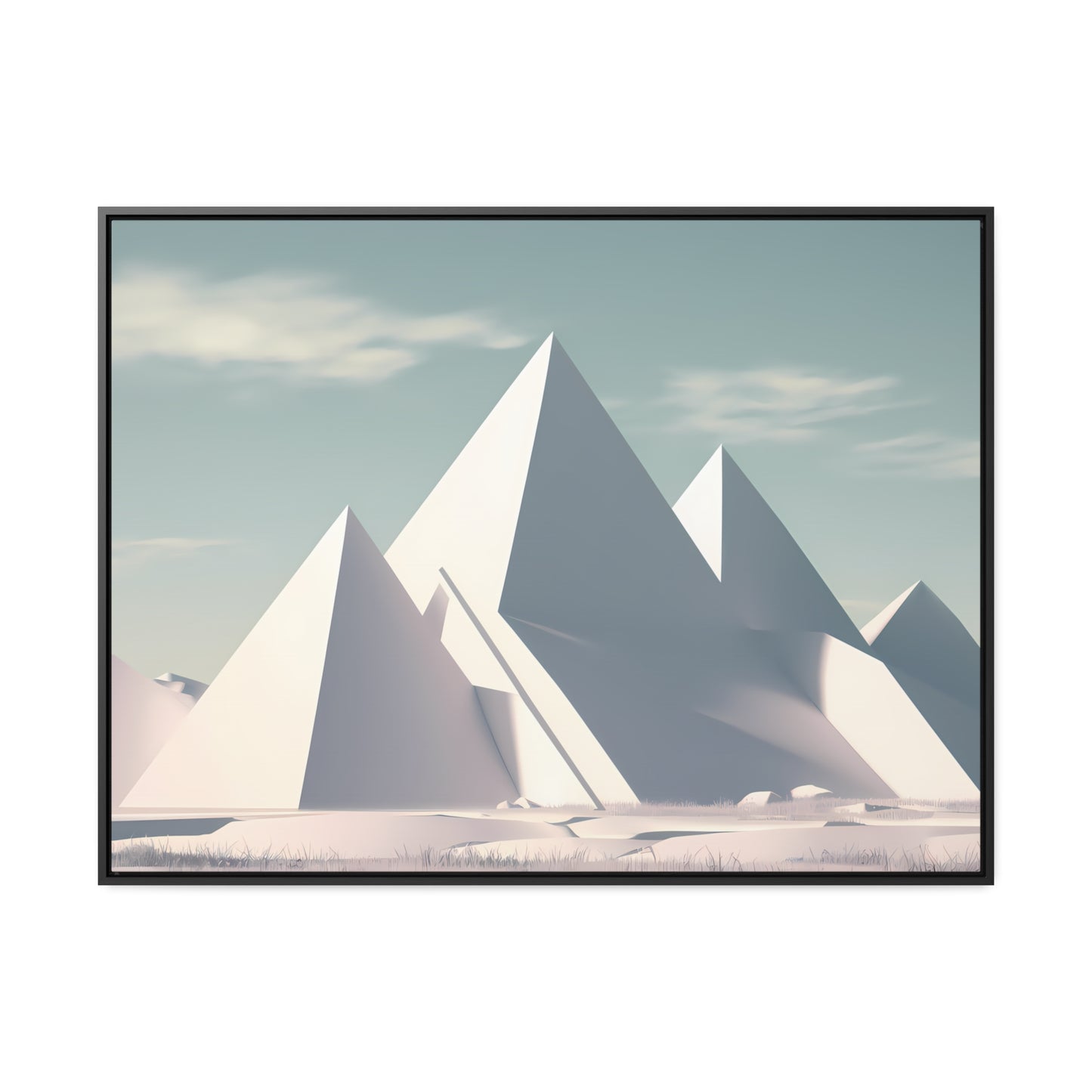 Monolith Peaks - Gallery Canvas Wraps, Horizontal Frame