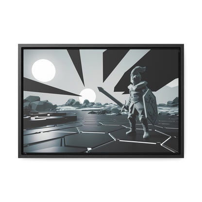 Guardian of the Twin Suns - Gallery Canvas Wraps, Horizontal Frame