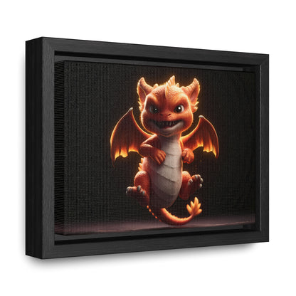 Fiery Mischief - Gallery Canvas Wraps, Horizontal Frame