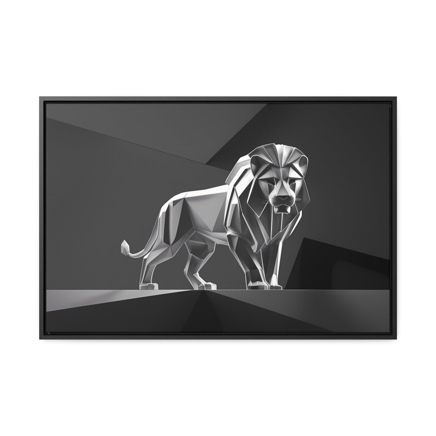 Majestic Steel Sentinel - Gallery Canvas Wraps, Horizontal Frame