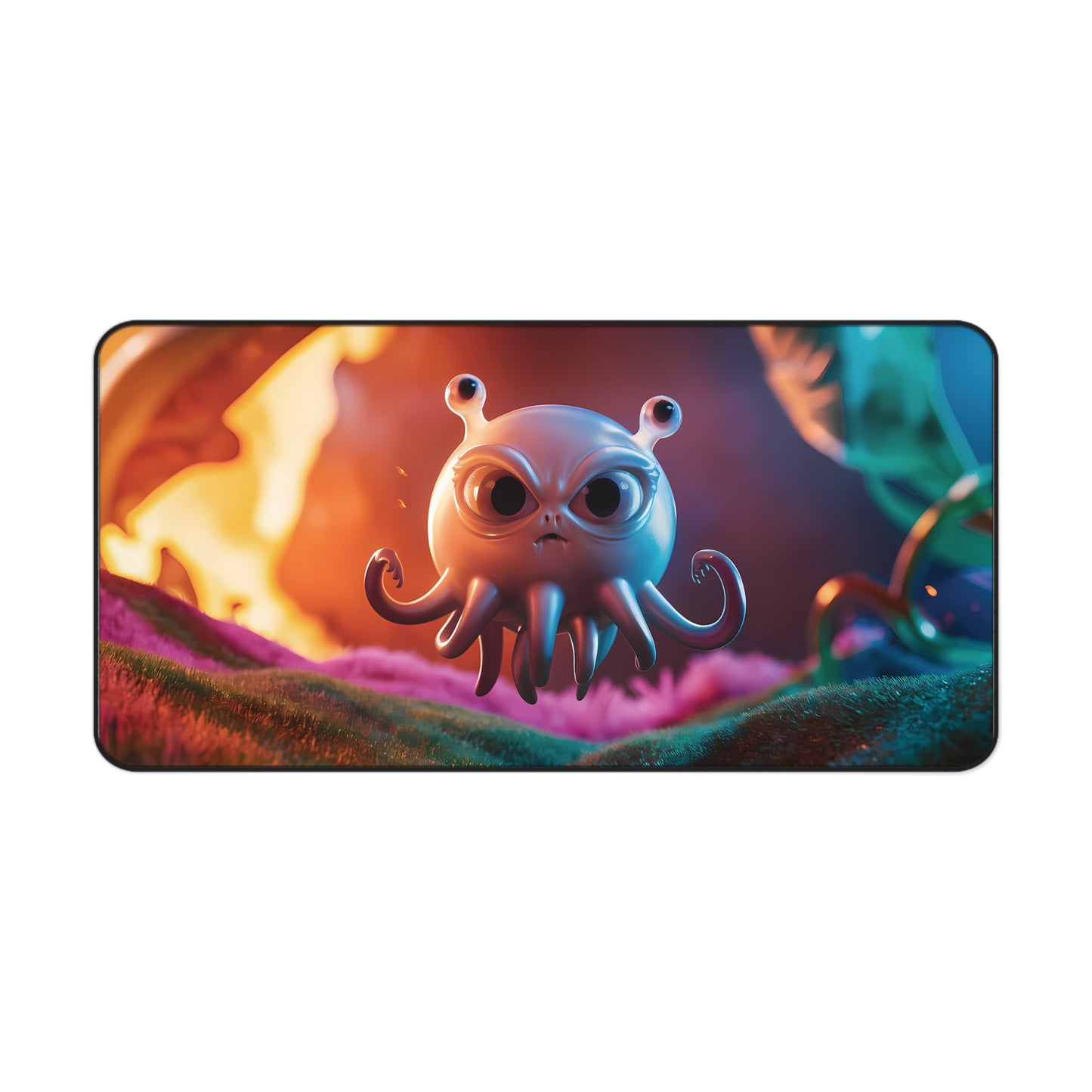 Cute Tentacle Alien - Desk Mat