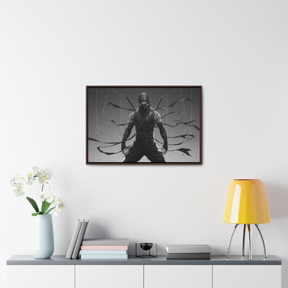 Shadowblade Sentinel - Gallery Canvas Wraps, Horizontal Frame