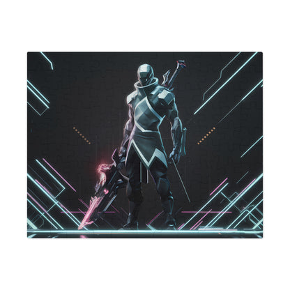 Cybernetic Blade Sentinel - Jigsaw Puzzle (30, 110, 252, 500,1000-Piece)