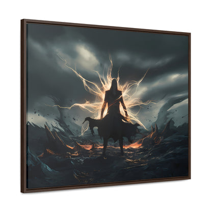 Eclipse of the Dark Conqueror - Gallery Canvas Wraps, Horizontal Frame