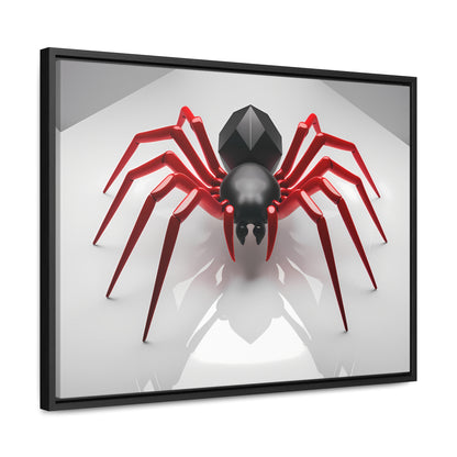 Crimson Arachnid - Gallery Canvas Wraps, Horizontal Frame