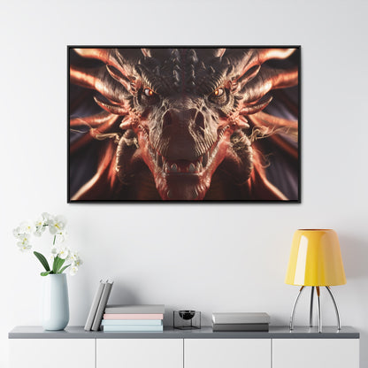 Wrath of the Inferno Dragon - Gallery Canvas Wraps, Horizontal Frame