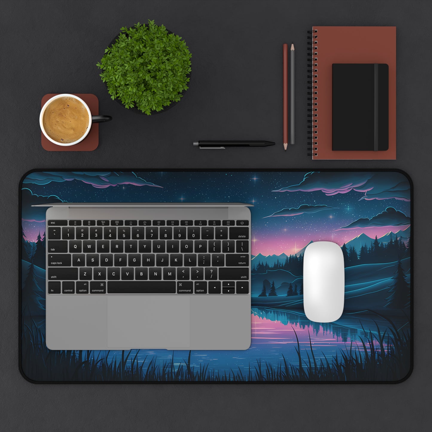 Magical Night Sky 2 - Desk Mat