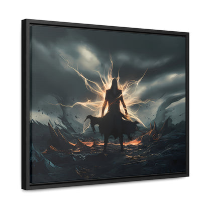 Eclipse of the Dark Conqueror - Gallery Canvas Wraps, Horizontal Frame