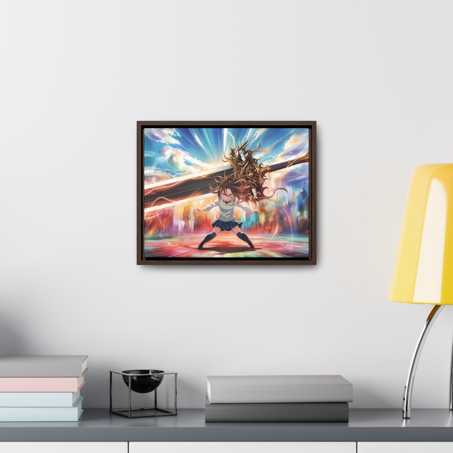 Blade of the Infinite Resolve - Gallery Canvas Wraps, Horizontal Frame