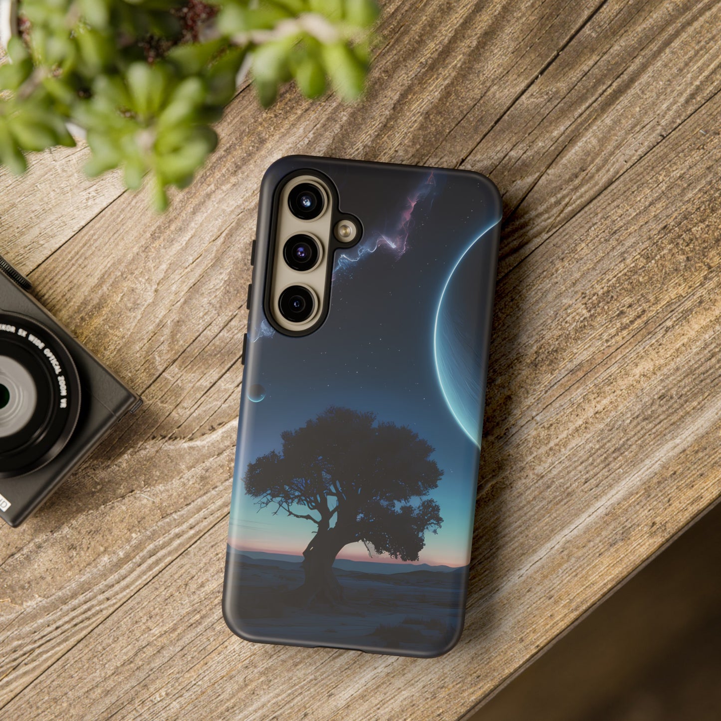 The Cosmos and a Tree - Smartphone Tough Cases