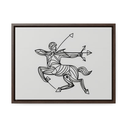 Centaur's Precision - Gallery Canvas Wraps, Horizontal Frame