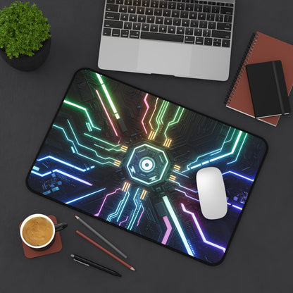 Cyber Tech Mat - Desk Mat