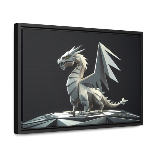 The Silver Sentinel - Gallery Canvas Wraps, Horizontal Frame