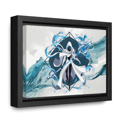 Ethereal Sentinel of the Tides - Gallery Canvas Wraps, Horizontal Frame