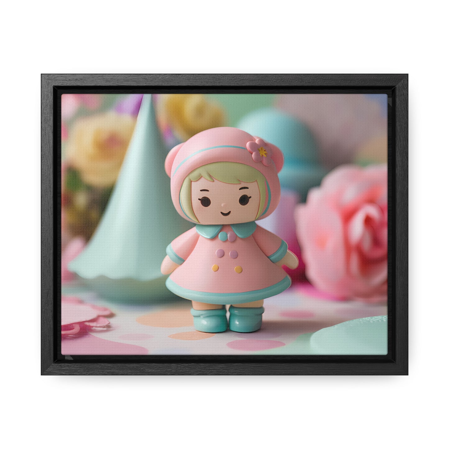 Sweet Pastel Dreamland - Gallery Canvas Wraps, Horizontal Frame