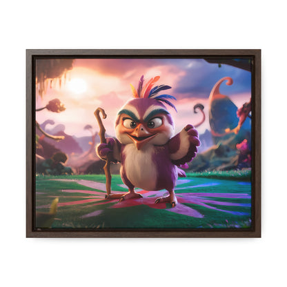 Guardian of the Enchanted Forest - Gallery Canvas Wraps, Horizontal Frame