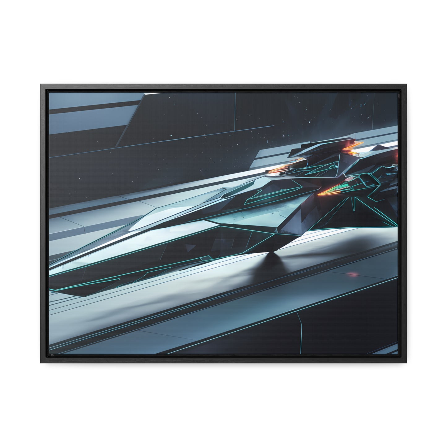 Hypernova Racer - Gallery Canvas Wraps, Horizontal Frame