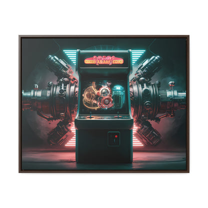 Quantum Arcade Revolution - Gallery Canvas Wraps, Horizontal Frame