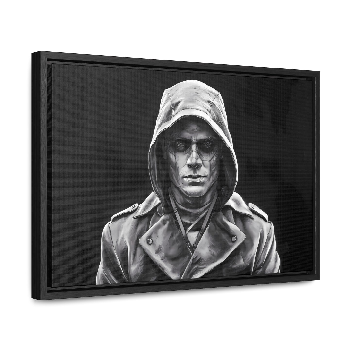 The Shadowed Sentinel - Gallery Canvas Wraps, Horizontal Frame