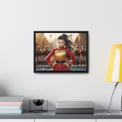 Commander of the Crimson Legion - Gallery Canvas Wraps, Horizontal Frame