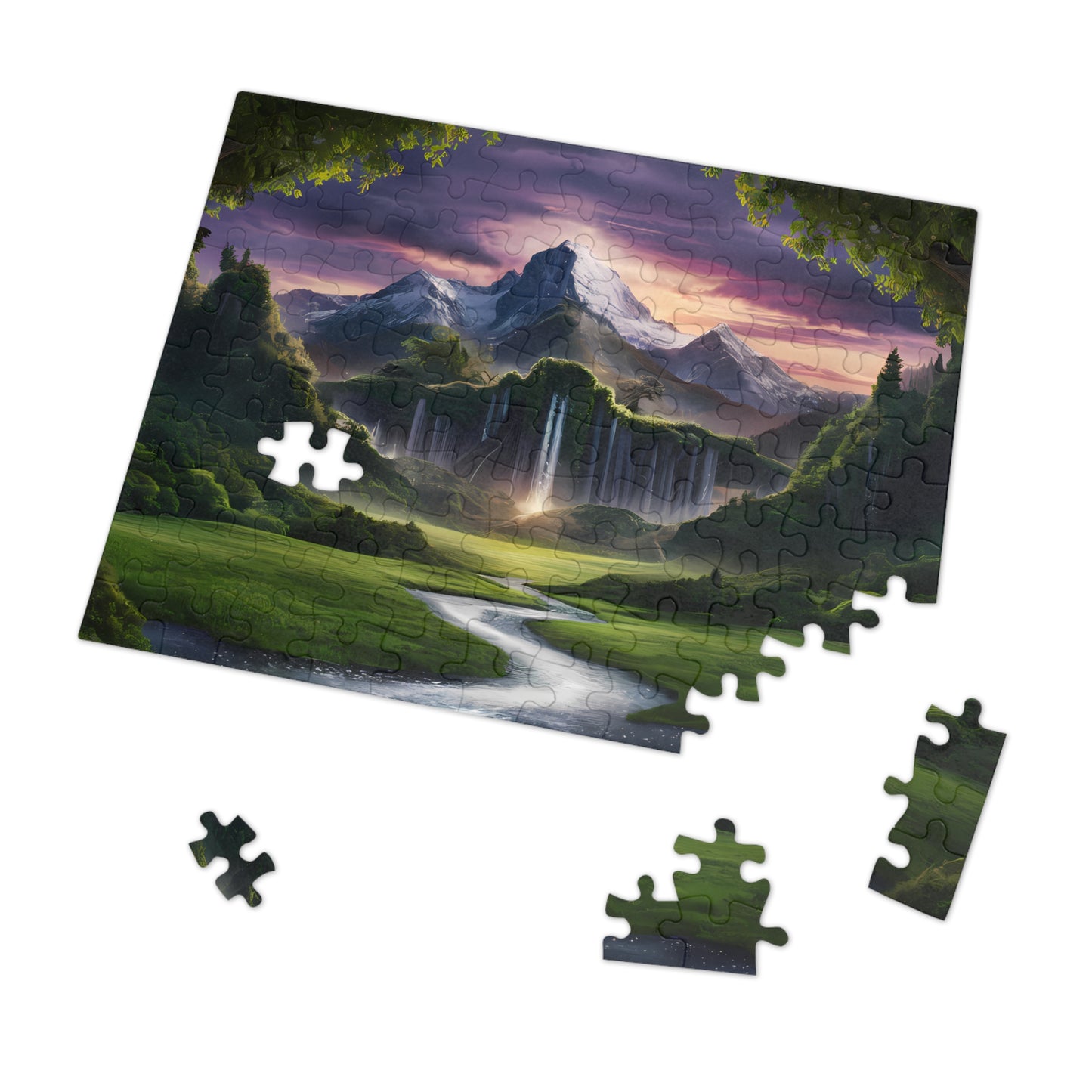 Elysian Falls - Jigsaw Puzzle (30, 110, 252, 500,1000-Piece)