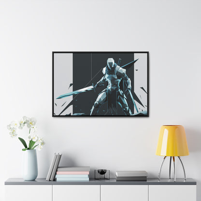 Blade of the Shattered Realm - Gallery Canvas Wraps, Horizontal Frame