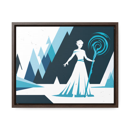 Winter's Embrace - Gallery Canvas Wraps, Horizontal Frame