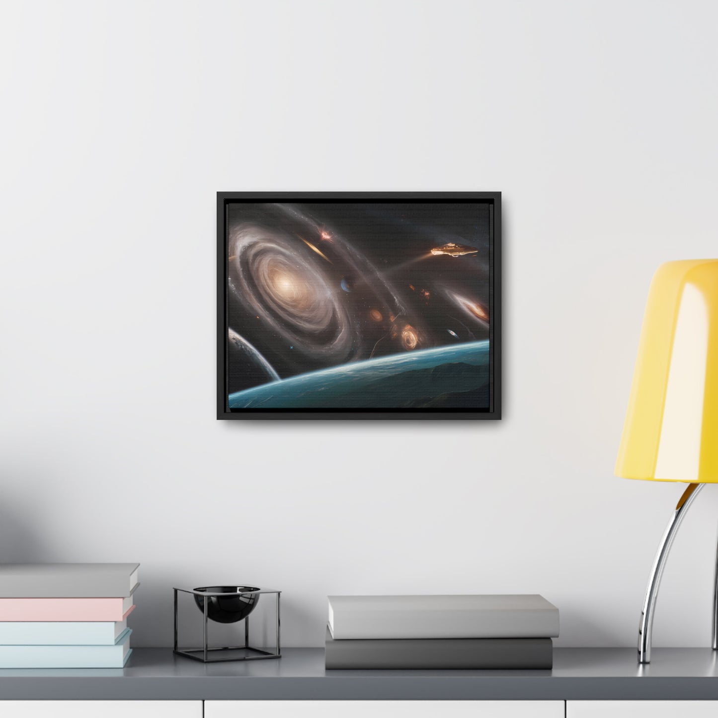 Galactic Odyssey - Gallery Canvas Wraps, Horizontal Frame