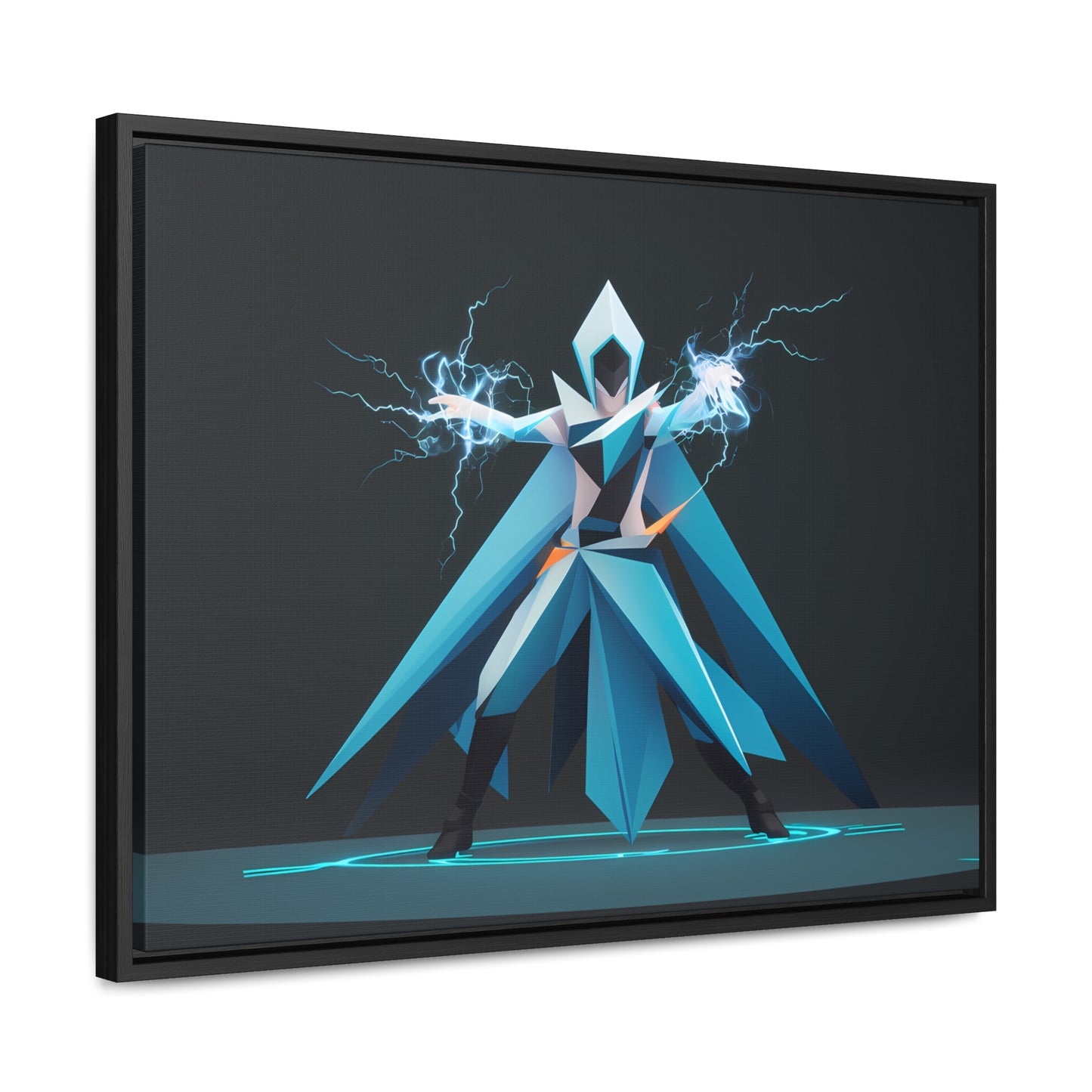 Stormbound Sentinel - Gallery Canvas Wraps, Horizontal Frame