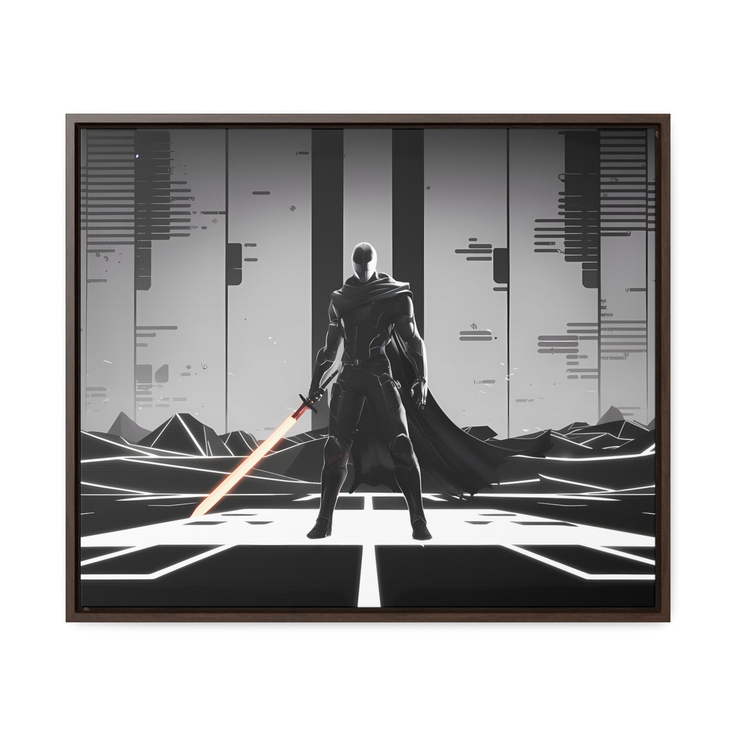 Dark Sentinel - Gallery Canvas Wraps, Horizontal Frame