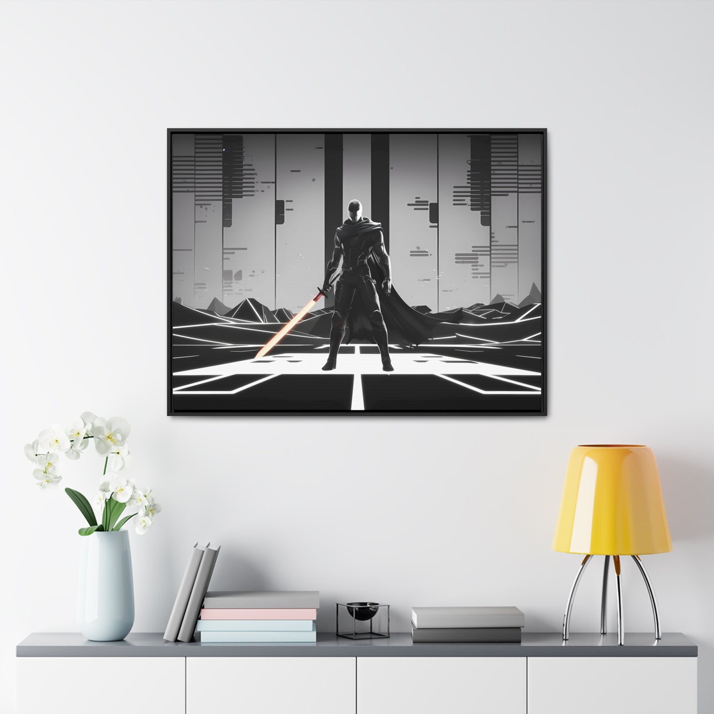 Dark Sentinel - Gallery Canvas Wraps, Horizontal Frame