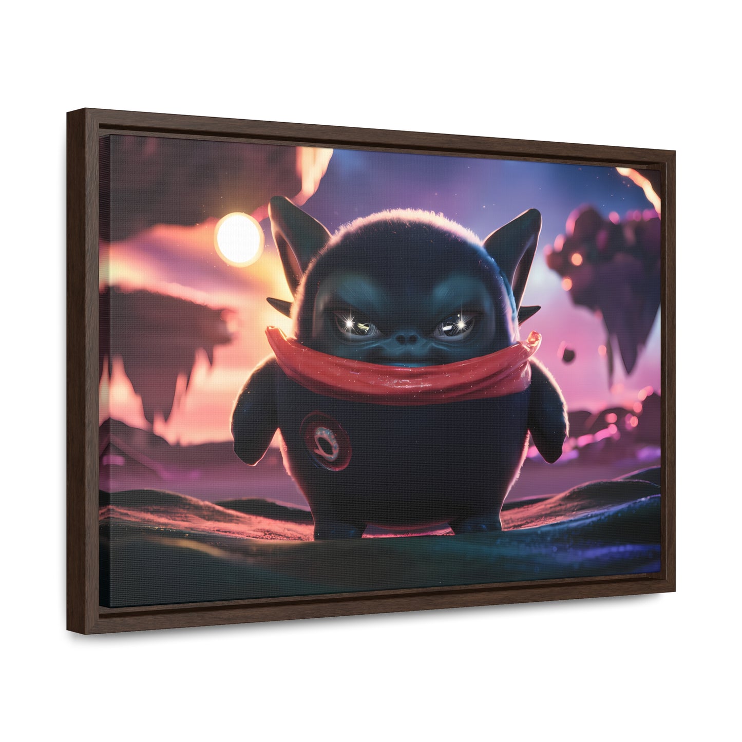 "Guardian of the Floating Isles" - Gallery Canvas Wraps, Horizontal Frame