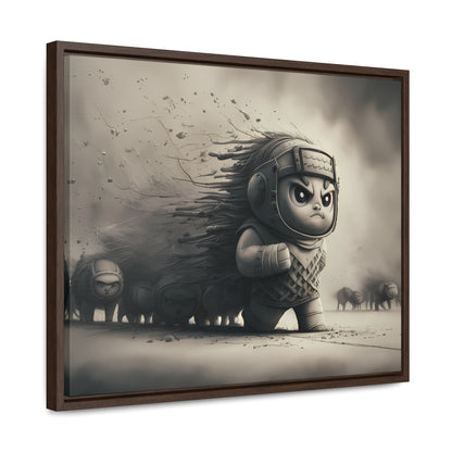 March of the Determined - Gallery Canvas Wraps, Horizontal Frame