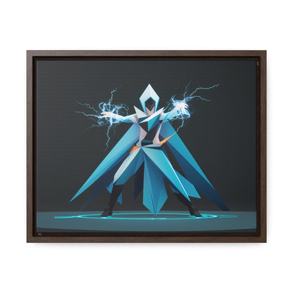 Stormbound Sentinel - Gallery Canvas Wraps, Horizontal Frame