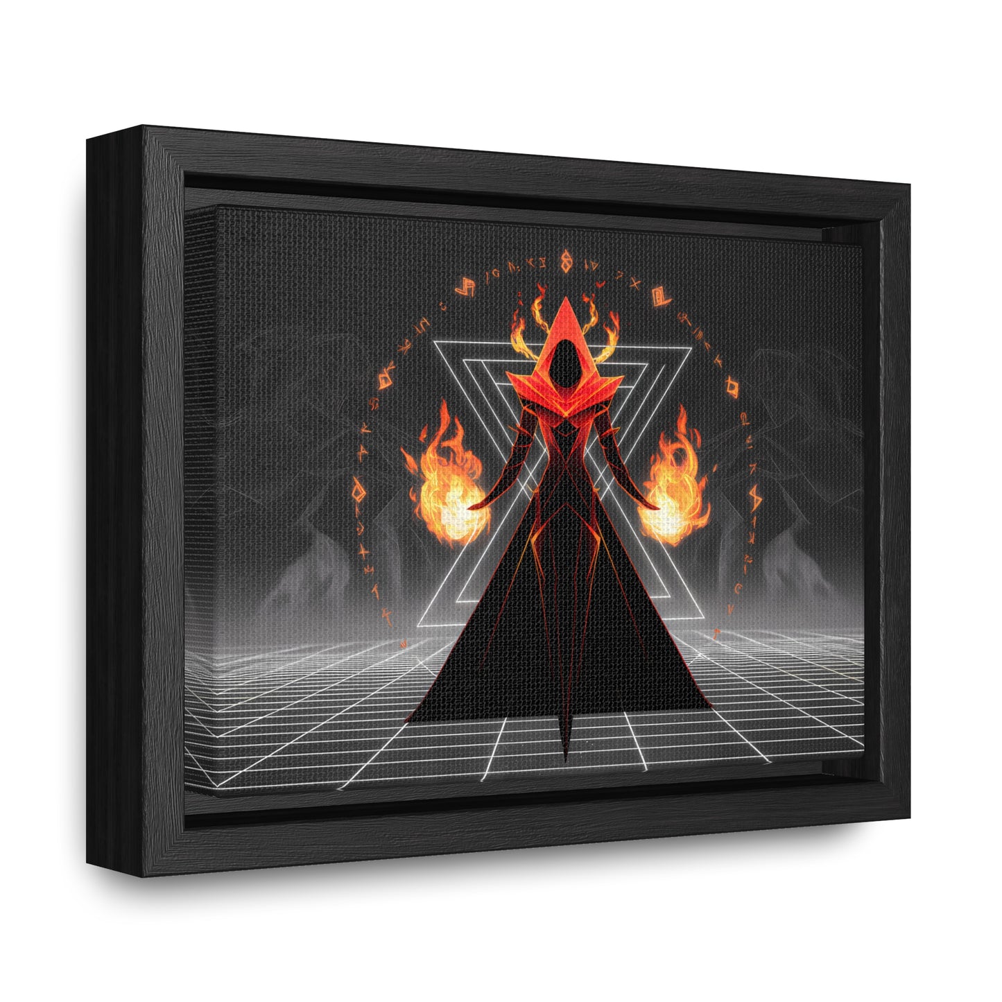 Eternal Pyromancer - Gallery Canvas Wraps, Horizontal Frame