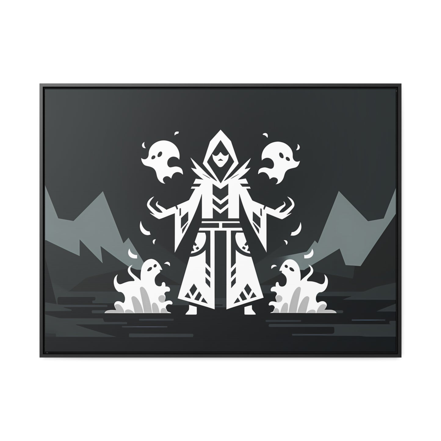 Summoner of the Abyss - Gallery Canvas Wraps, Horizontal Frame