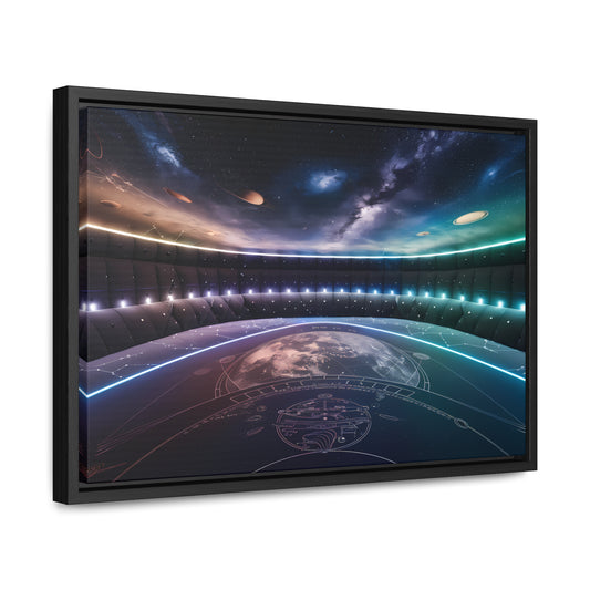 Stellar Observatory Nexus - Gallery Canvas Wraps, Horizontal Frame