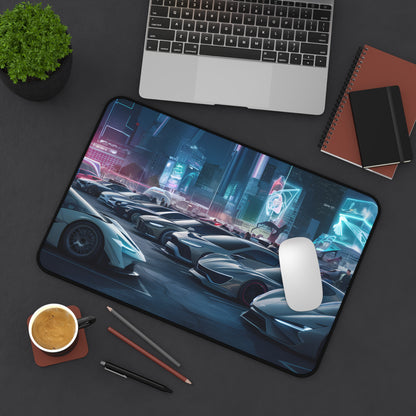 Future Car Meet - Desk Mat