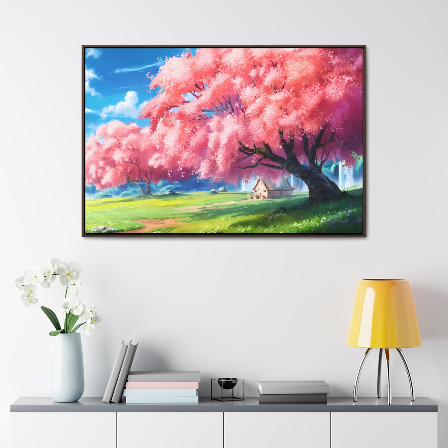 Whispers of Spring - Gallery Canvas Wraps, Horizontal Frame