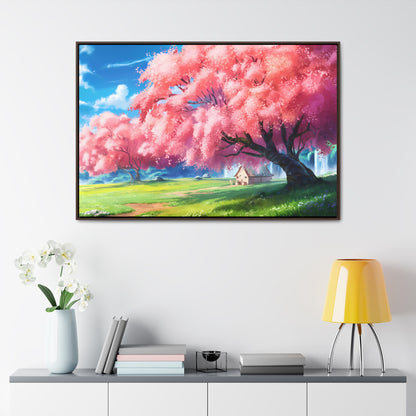 Whispers of Spring - Gallery Canvas Wraps, Horizontal Frame