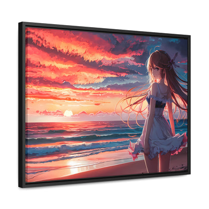 Sunset Reverie - Gallery Canvas Wraps, Horizontal Frame