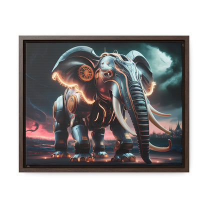 "Clockwork Titan" - Gallery Canvas Wraps, Horizontal Frame